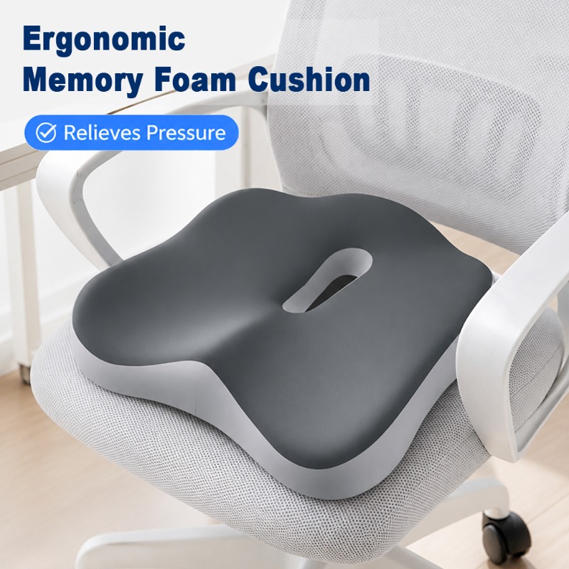 Home Office Ergonomics - 1 Pcs Ergonomic Memory Foam Seat