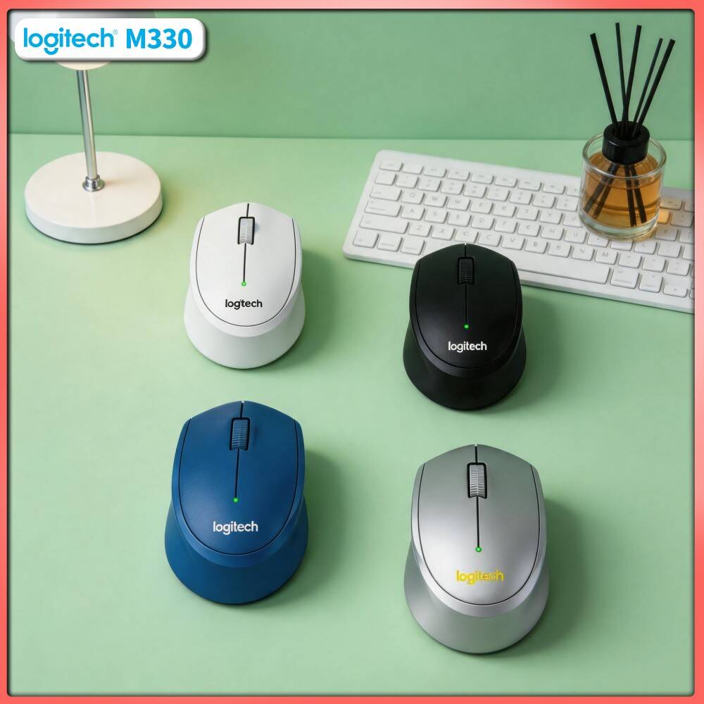 Home Office Ergonomics - Logitech M330 Wireless Mouse 2.4GHz Silent