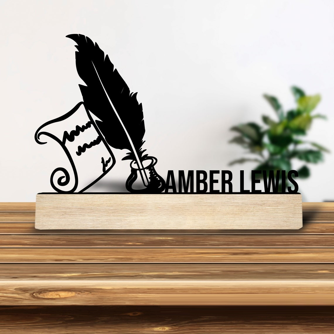 1pc Personalized Retro Iron St - Home Office Design recension och pris