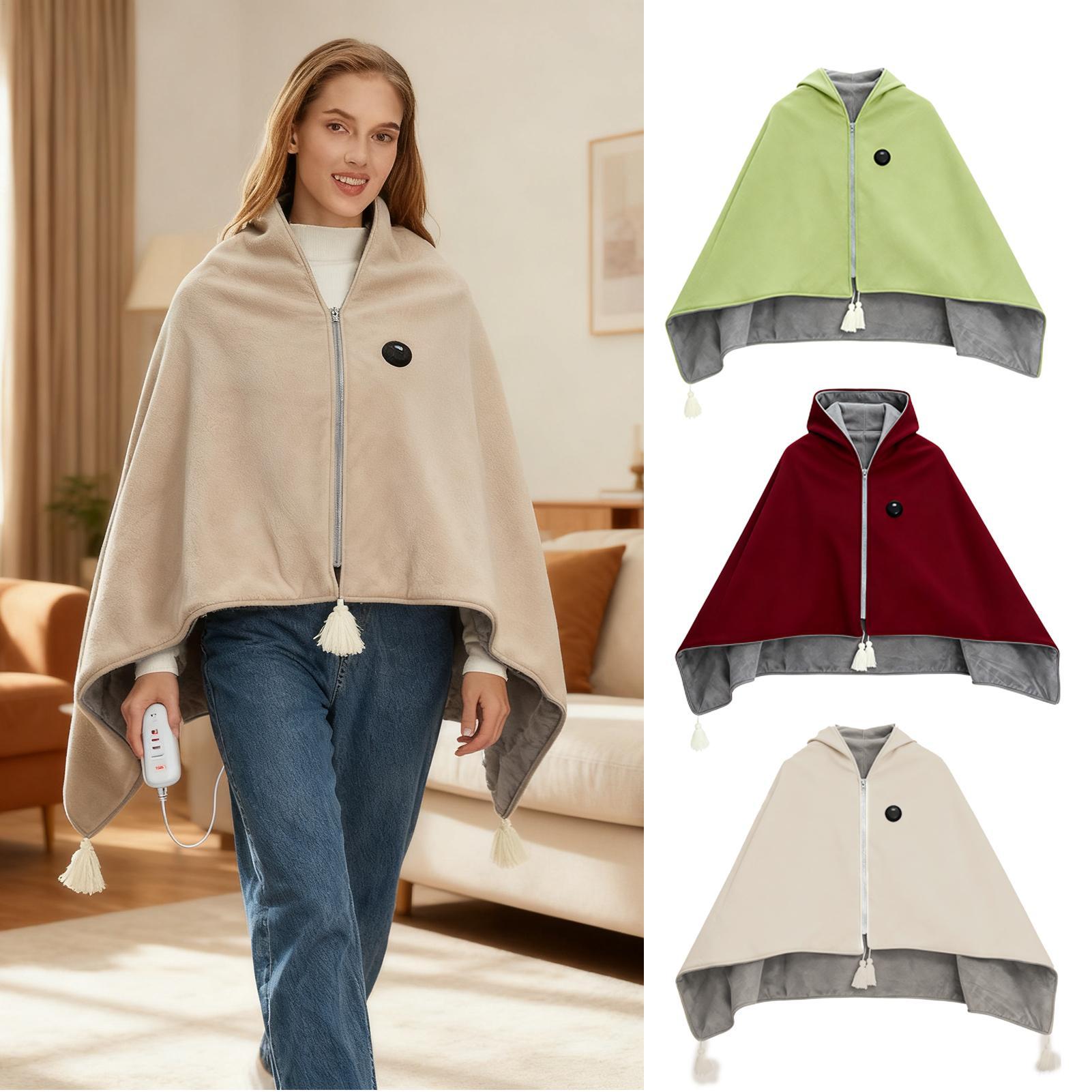 USB Heated Shawl 3-Level Safe  - Home Office Sofa recension och pris