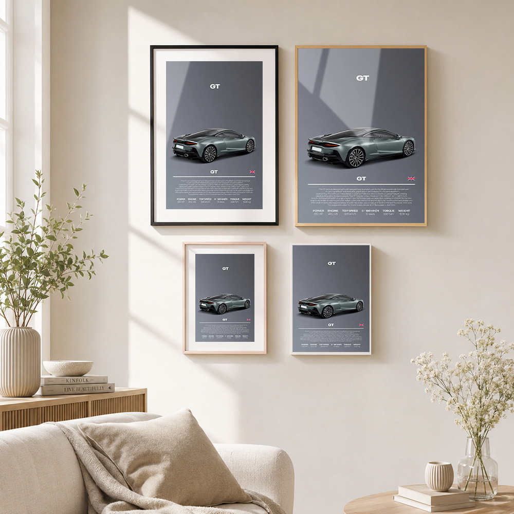 United Kingdom GT Car Framed M - Home Office United Kingdom recension och pris