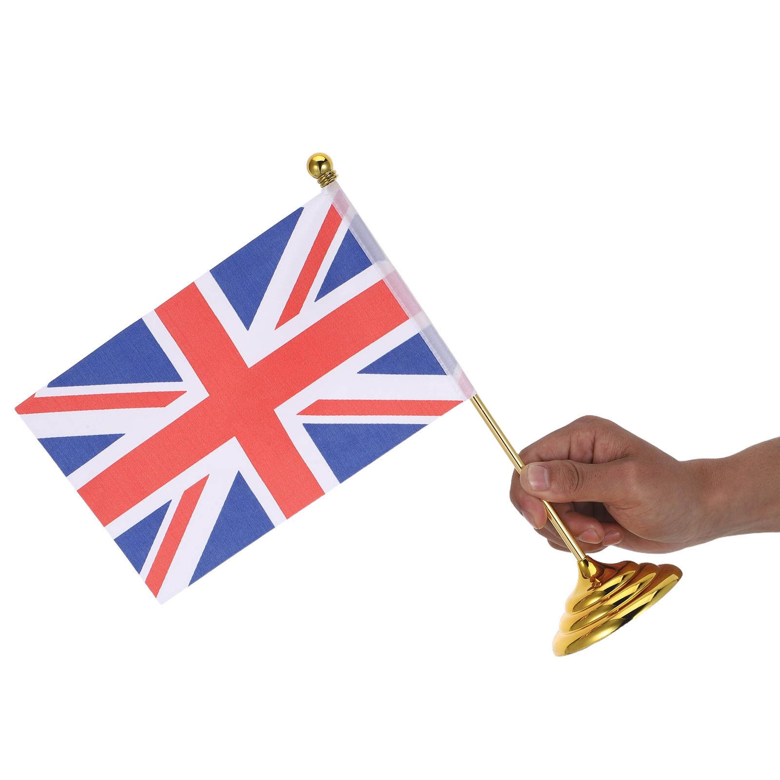 Mini Uk Desk Flag Set United K - Home Office United Kingdom recension och pris