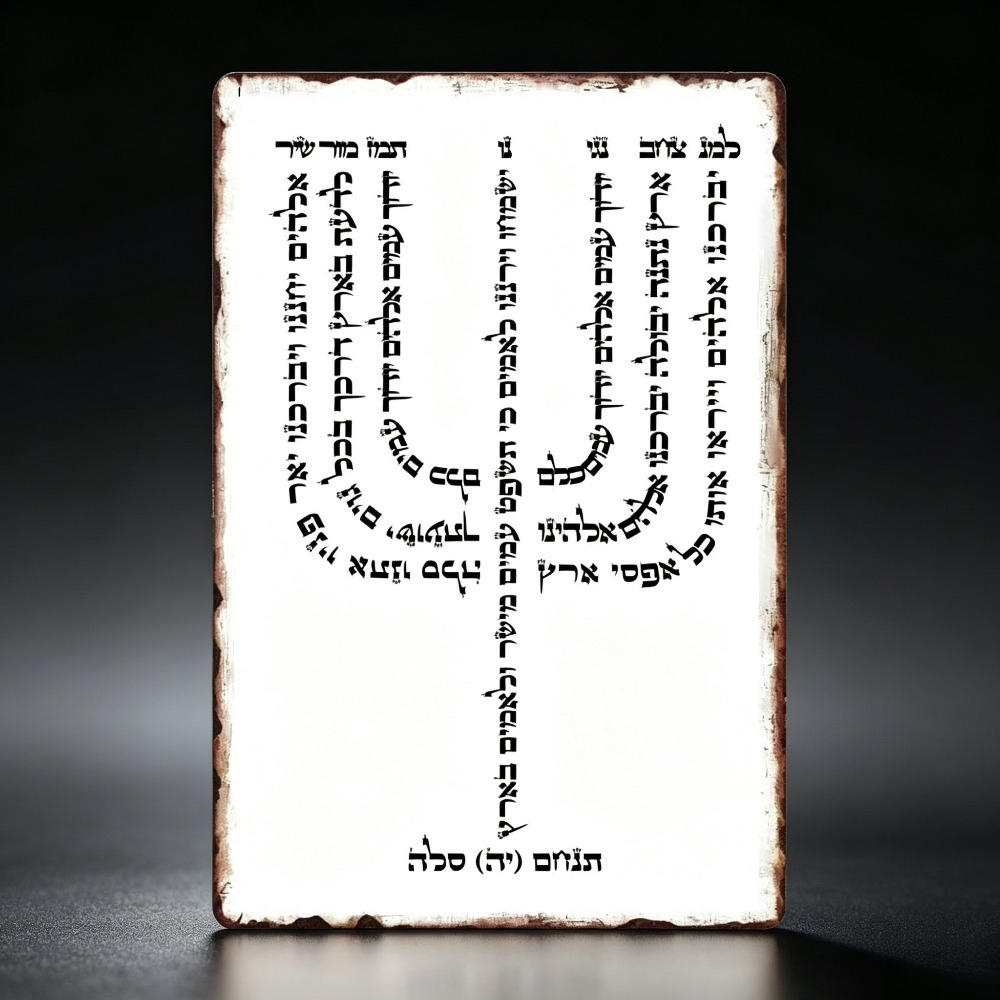 CIFBUY Vintage Hebrew YHVH Alu - Home Office Free recension och pris