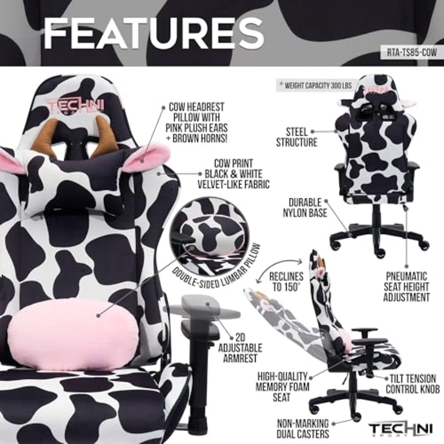 Gaming chair for home office u - Home Office Ergonomics recension och pris