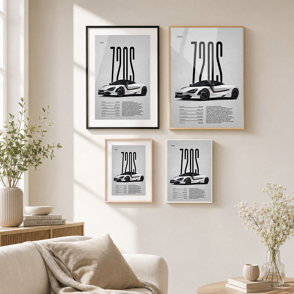 United Kingdom 720S Car Framed - Home Office United Kingdom recension och pris