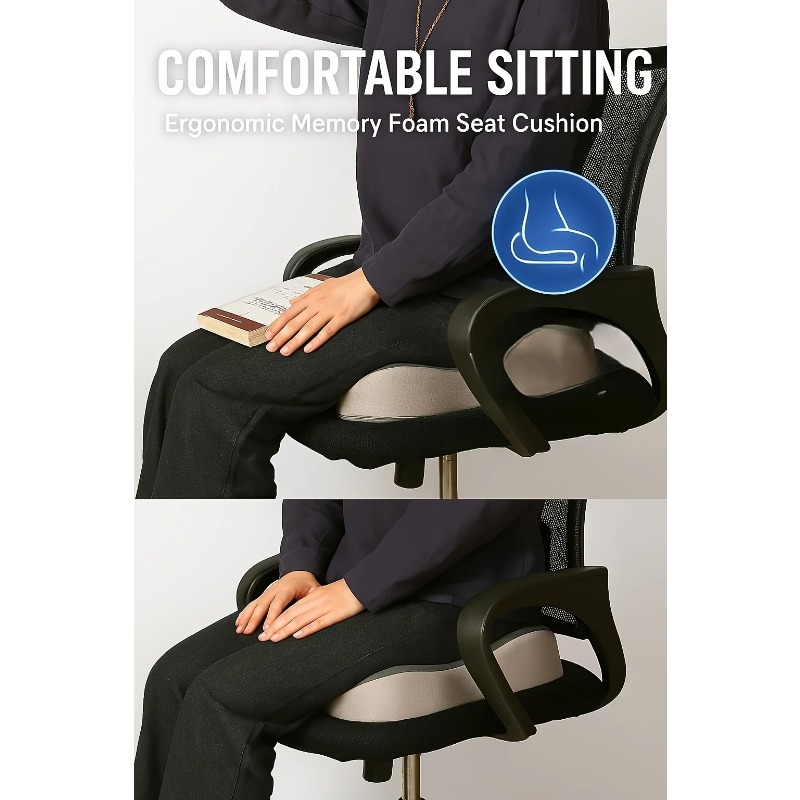 1 Pcs Ergonomic Memory Foam Se - Home Office Ergonomics recension och pris
