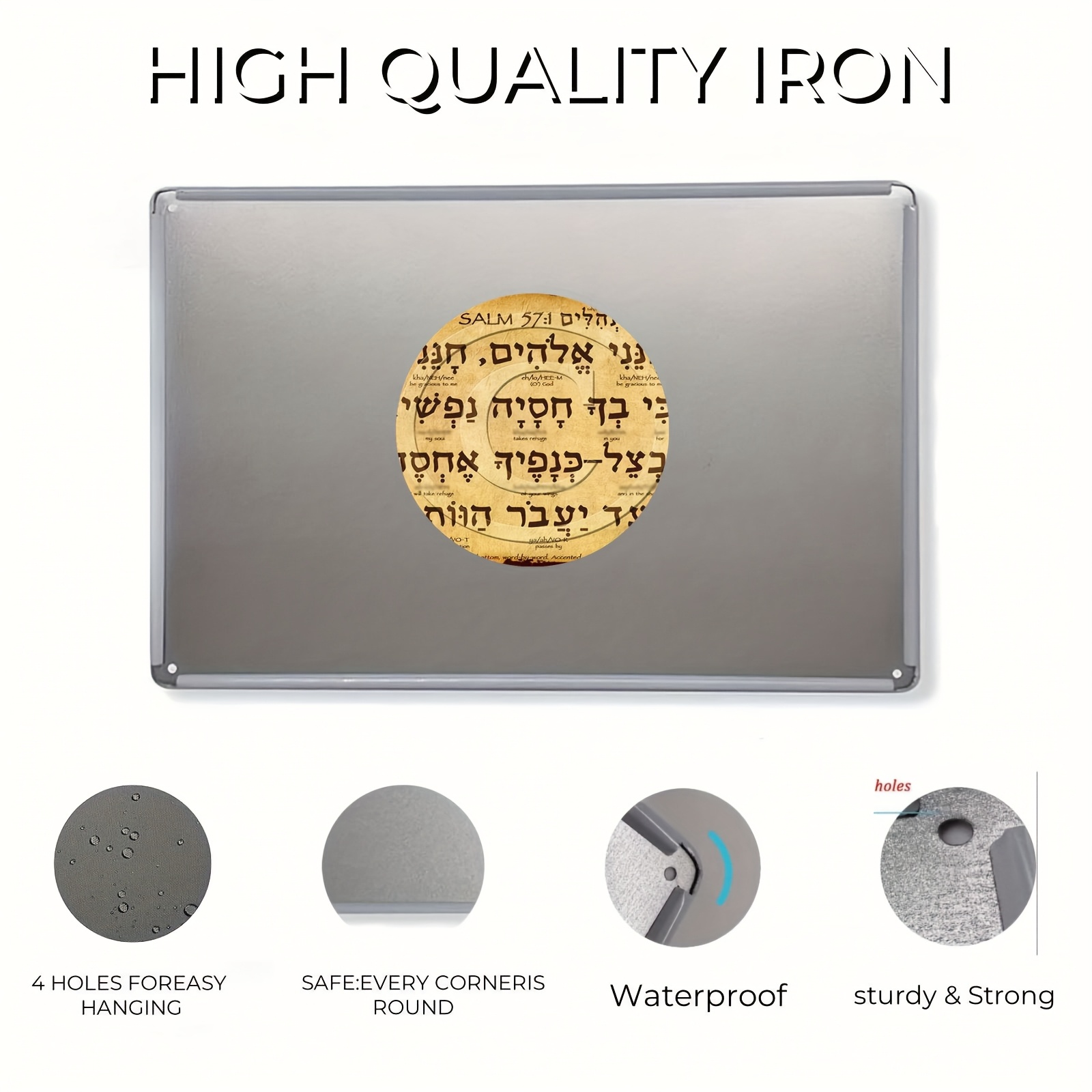 CIFBUY Vintage Aluminum Wall A - Home Office Free recension och pris