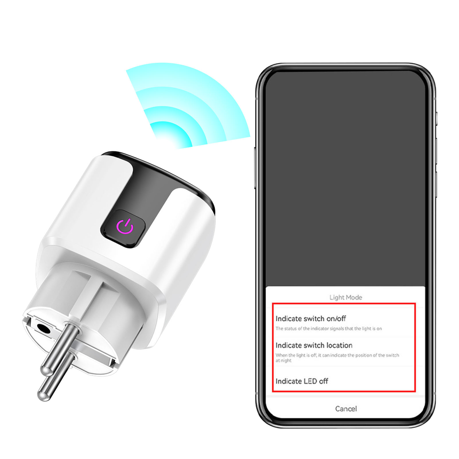 Wi-Fi & BT Smart Outlet Works  - Home Office Google recension och pris